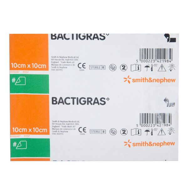 Gasa Parafinada Cuticell Classic - Bactigras 10X10cm
